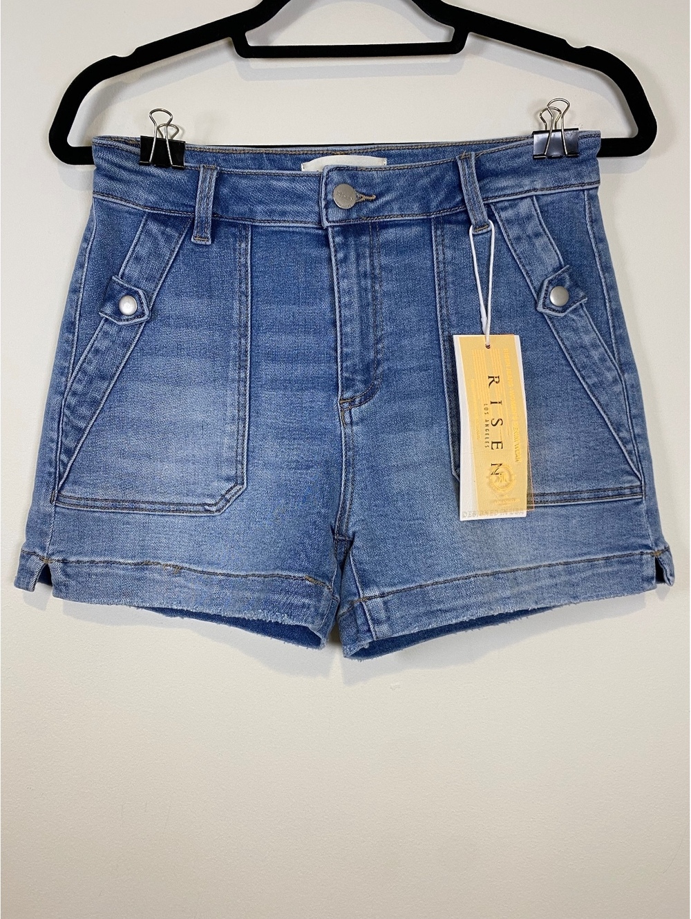 RISEN Light Blue Denim Shorts Medium
